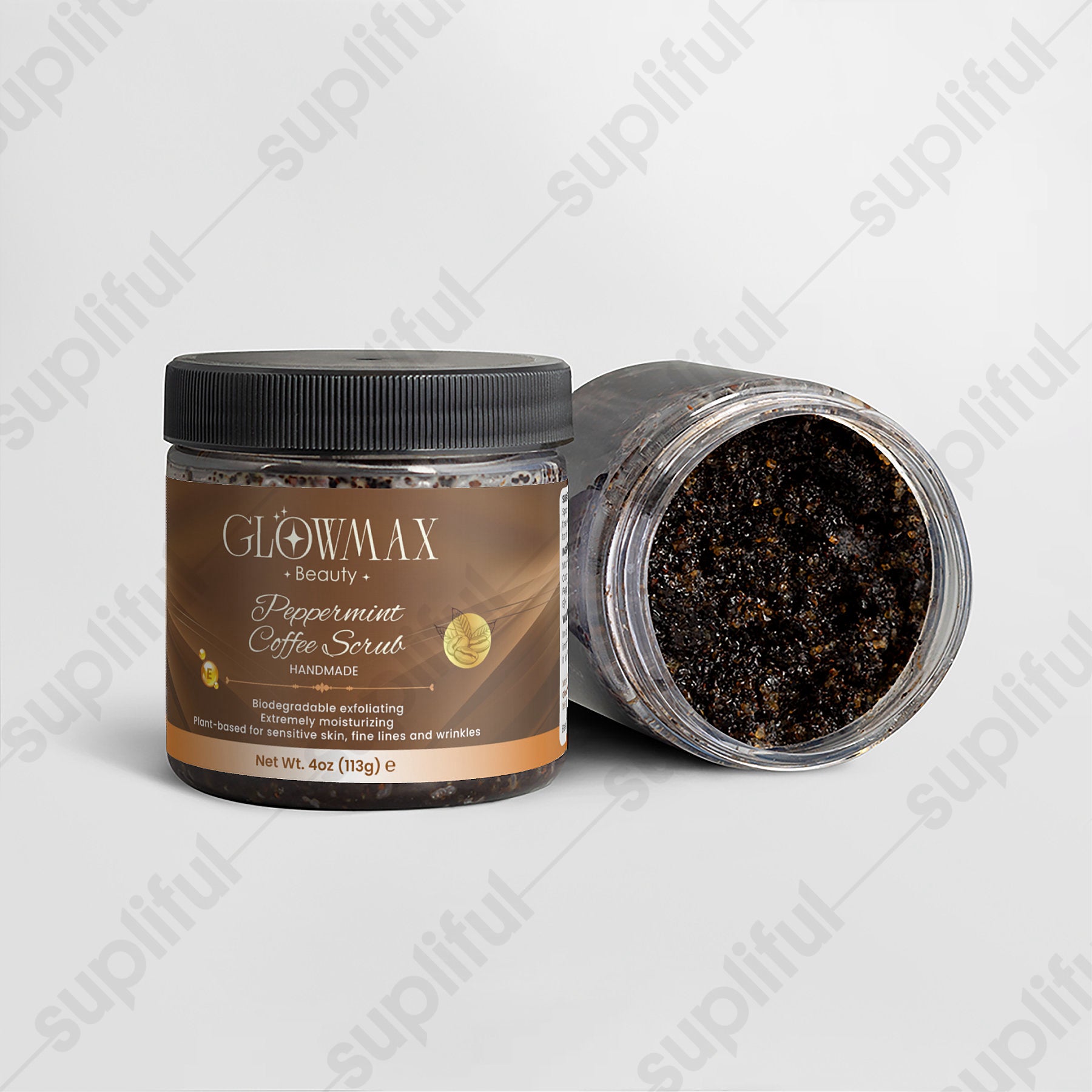 Peppermint Coffee Scrub