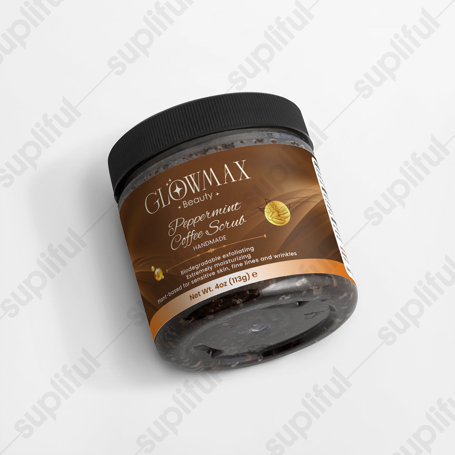Peppermint Coffee Scrub