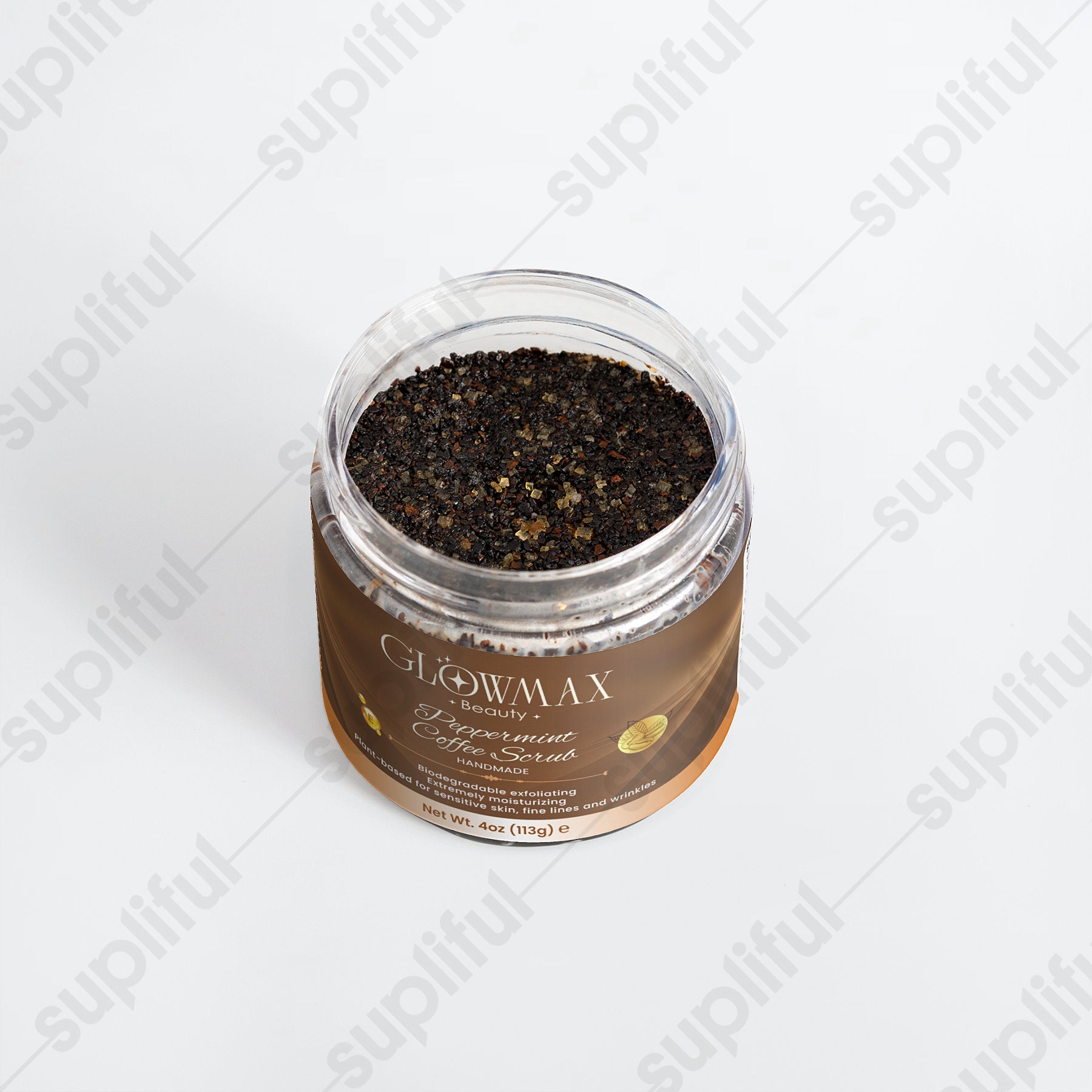 Peppermint Coffee Scrub
